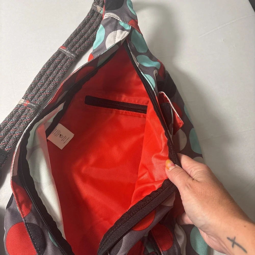 Kavu Rope Got Dots Sling Bag Backpack Crossbody Canvas Outdoor Hiking